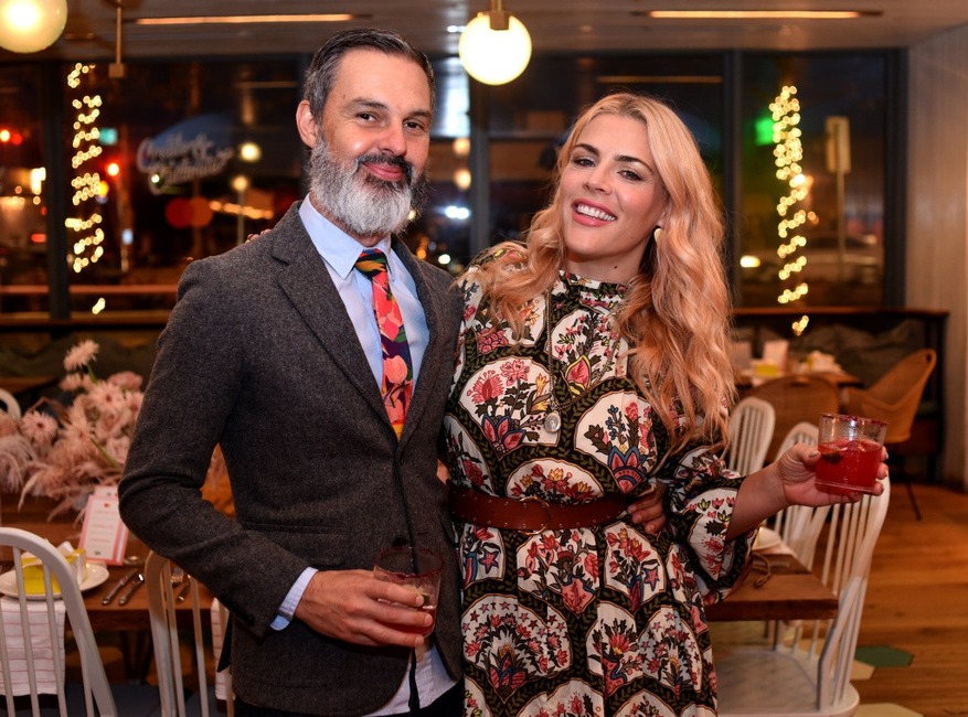 Marc Silverstein, Busy Philipps, 2019 SXSW